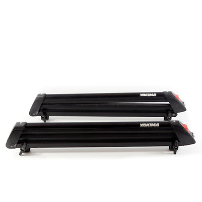 Yakima ButtonDown 4 Ski Carry Car Roof Rack w/ Key | USED SKI RACKS Yakima   