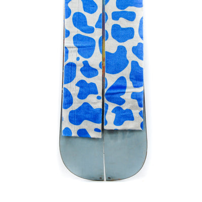 Youth Cow Print Splitboard Climbing Skins | 135cm | Used SKINS Utah Ski Gear   