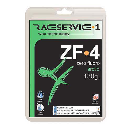 RaceService 1 ZF4 Paraffin Ski Wax - 130g SKI & SNOWBOARD WAX RaceService1   