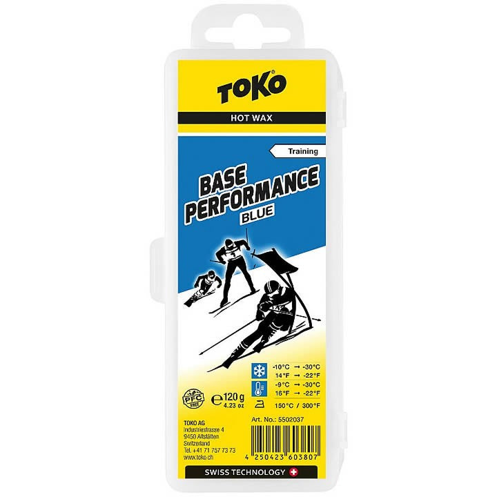 Toko Base Performance Blue 120g SKI & SNOWBOARD WAX Toko   
