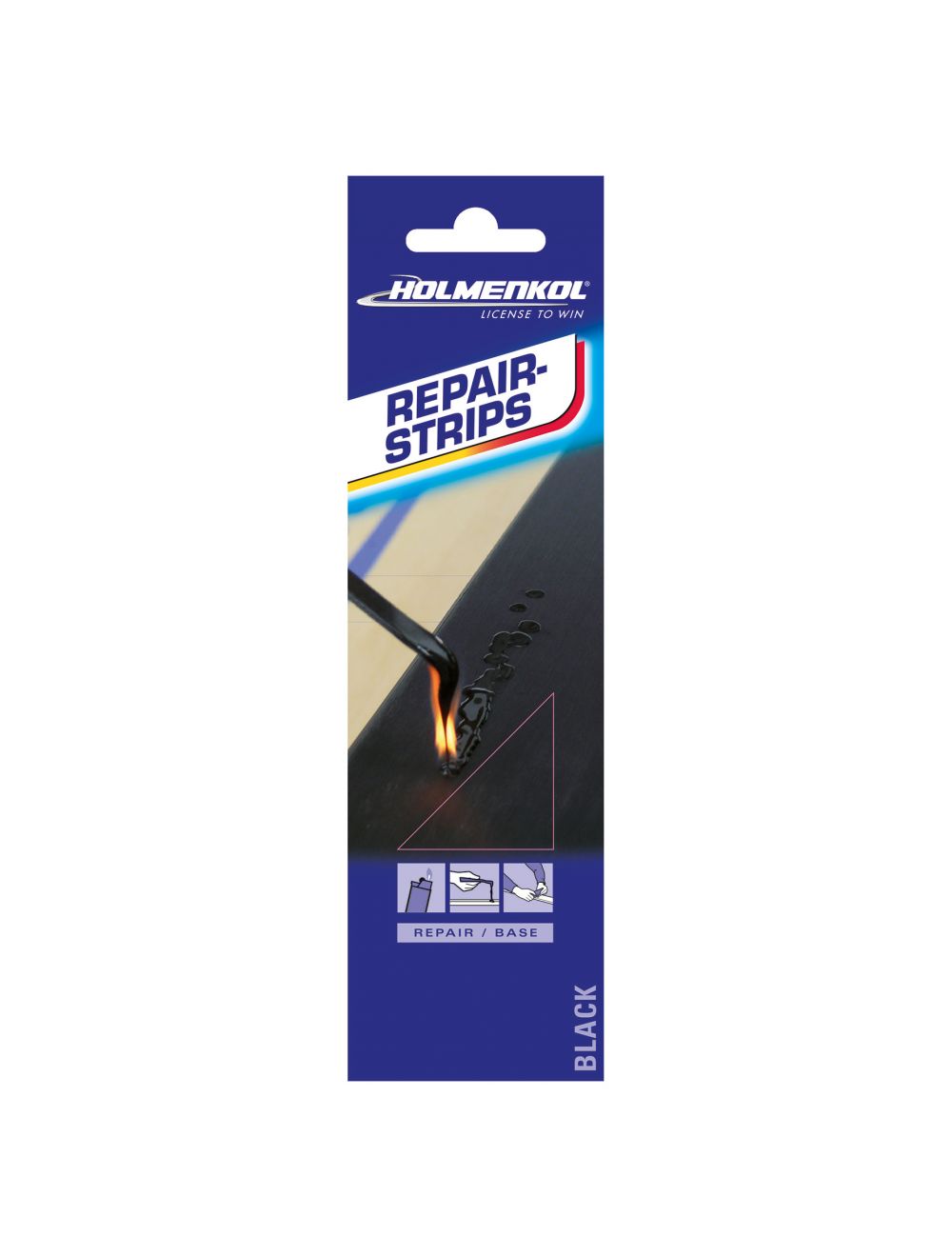 Holmenkol FX Repair Strips - Black, 5 count BASE REPAIR Holmenkol   