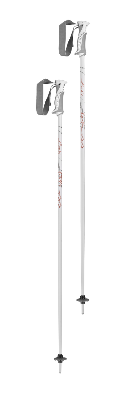 Leki Bliss White Women's Alpine Ski Poles - DISCONTINUED SKI POLES Leki 110cm  