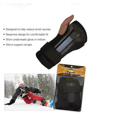 Ollie's Backside Ski and Snowboard Wrist Protectors | Multiple Sizes SNOWBOARD ACCESSORIES Sports Accessories America S-M  