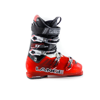 Lange SX RTL 80 Ski Boots - Large Sized Used Ski Boots - Black/Red SKI BOOTS Lange   