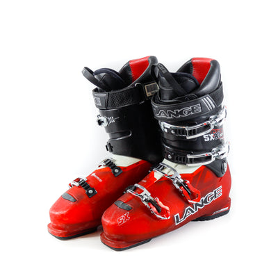 Lange SX RTL 80 Ski Boots - Large Sized Used Ski Boots - Black/Red SKI BOOTS Lange 29.5  