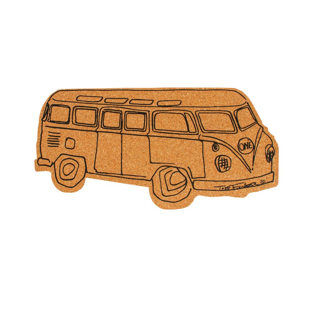 One MFG Recycled Cork Bus Traction Pad STOMP PADS OneBall   