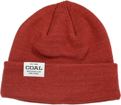 The Uniform Low Beanie by Coal APPAREL Coal Red Clay  