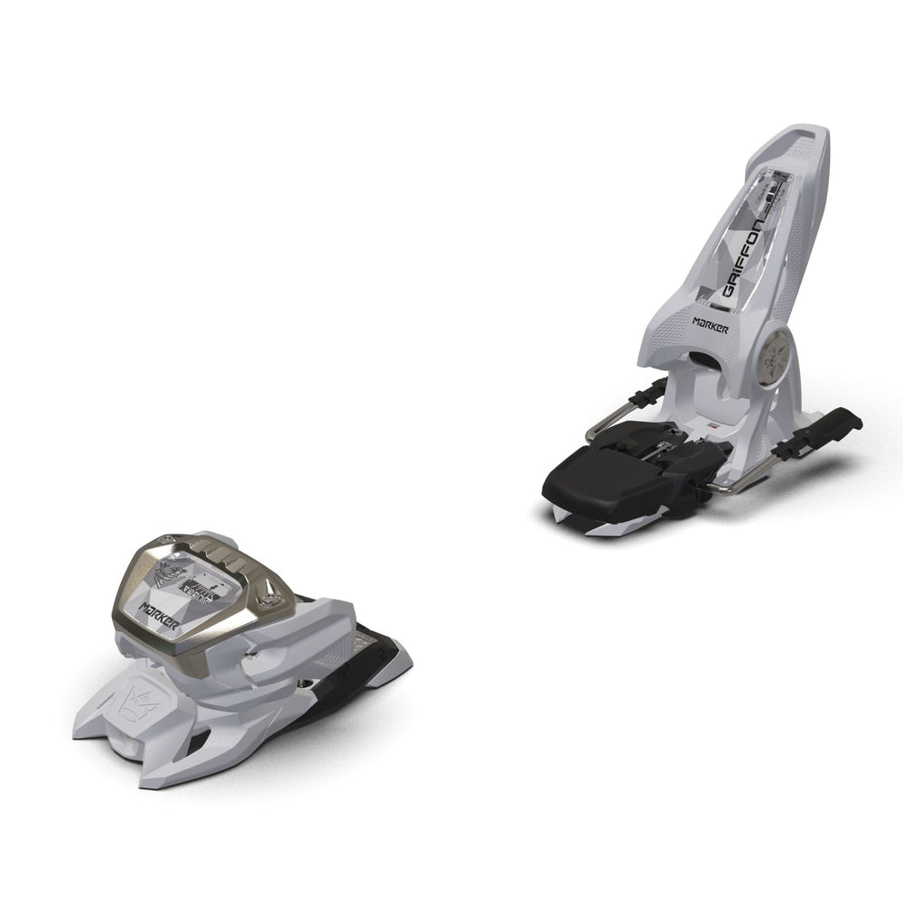 Marker Griffon 13 ID All Mountain Freeride Alpine Ski Bindings | 2025 SKI BINDINGS Marker White 100mm