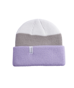 The Frena Beanie by Coal APPAREL Coal Lilac Stripe  