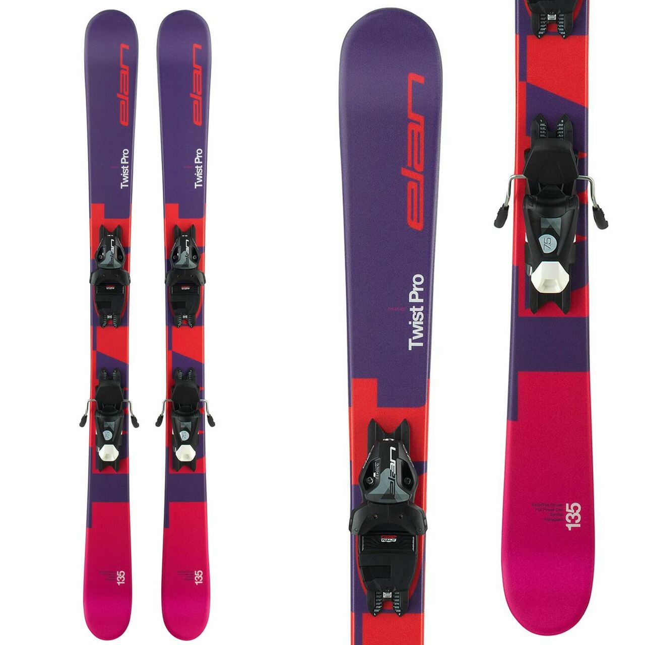 Elan Twist Pro QS with EL 4.5 GW Shift Bindings - 2021