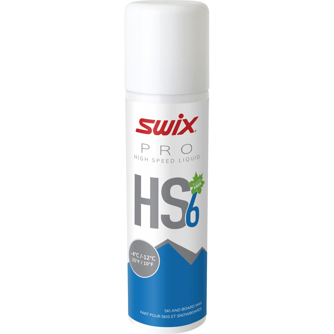 Swix HS6 Liquid Wax 125mL - High Speed | UPS Ground Only SKI & SNOWBOARD WAX Swix   