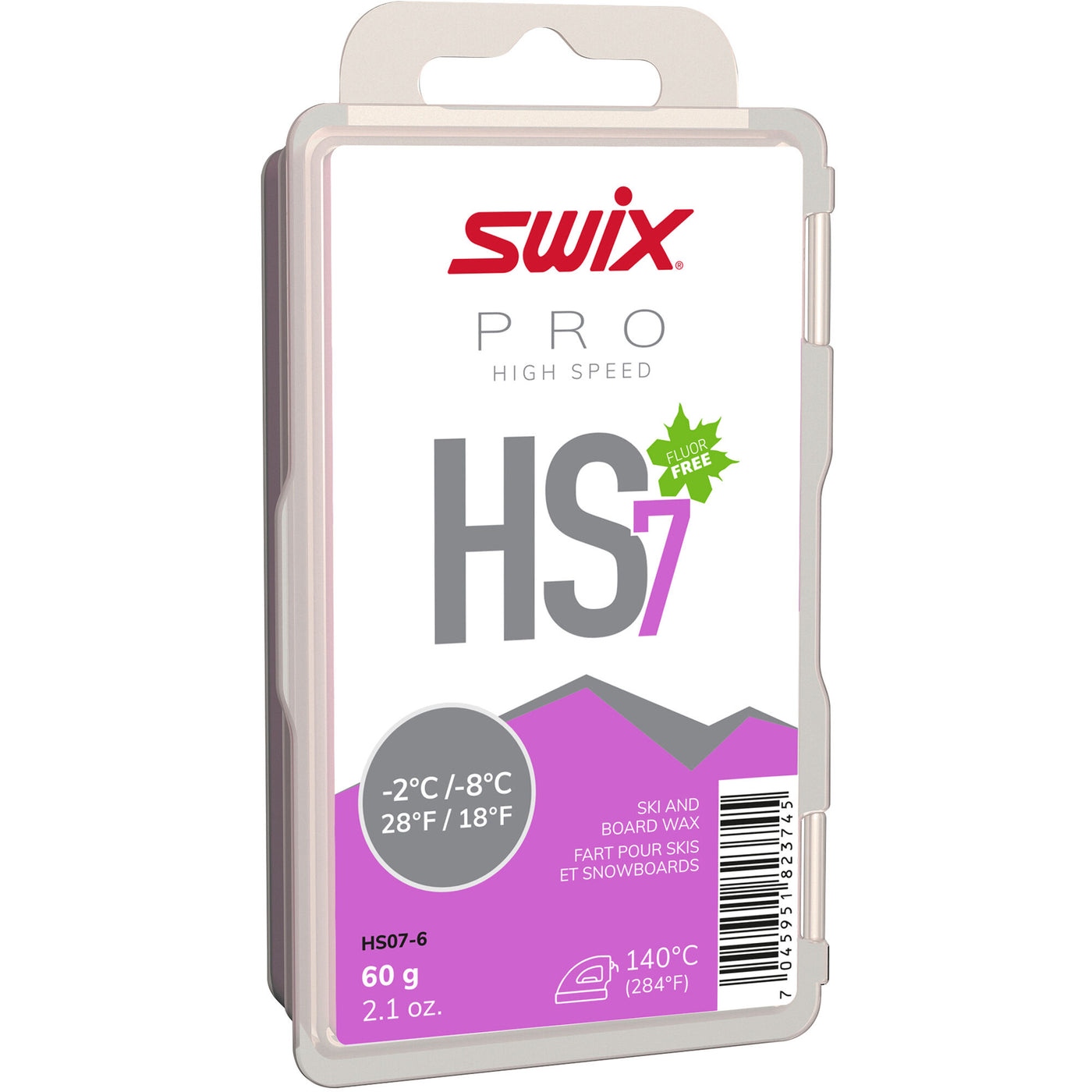 Swix HS7 Violet 60g - High Speed SKI & SNOWBOARD WAX Swix   