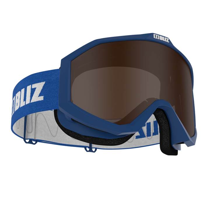 Bliz Liner JR GOGGLES Bliz Blue + Brown Lens  