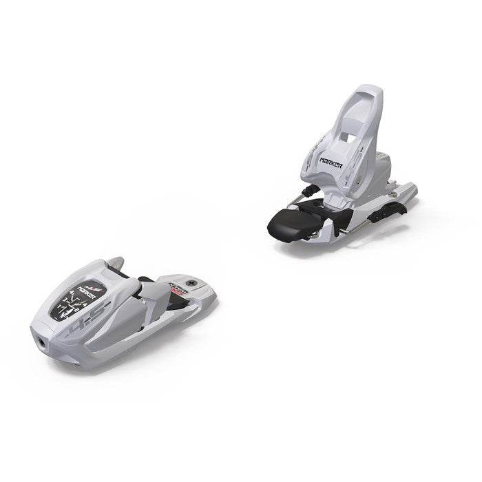 Marker 4.5 Youth Alpine Ski Bindings 2025 SKI BINDINGS Marker 70mm White
