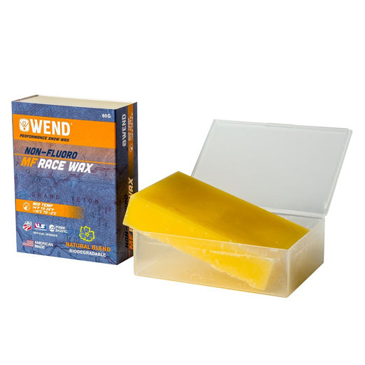Wend MF Non-Fluoro Race Wax Mid Temp SKI & SNOWBOARD WAX Wend   
