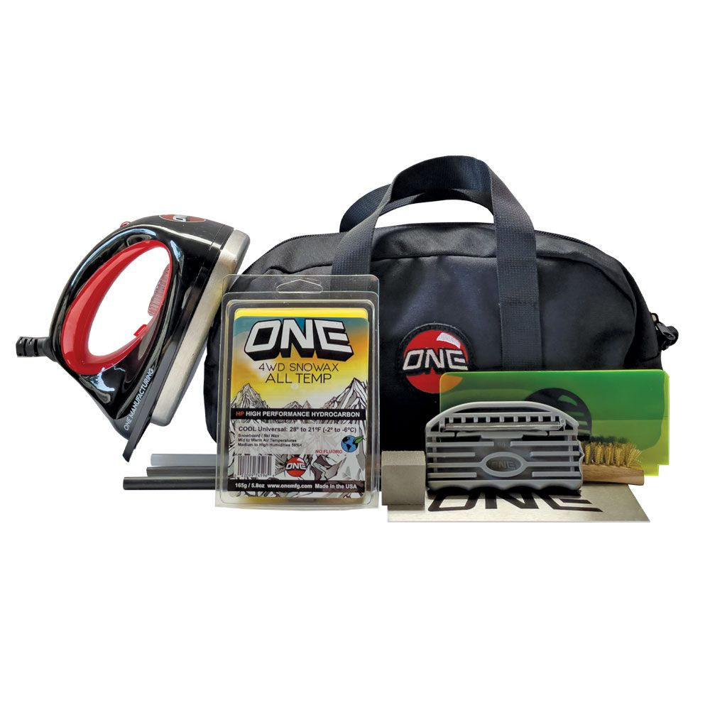 One MFG Supremely Hot Snowboard & Ski Tuning Kit SKI & SNOWBOARD WAX OneBall   