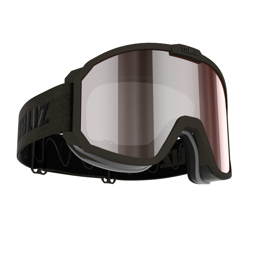 Bliz Ski Goggles - Rave 12 - Camo Green with Smoke Silver Lens Cat 3 GOGGLES Bliz   