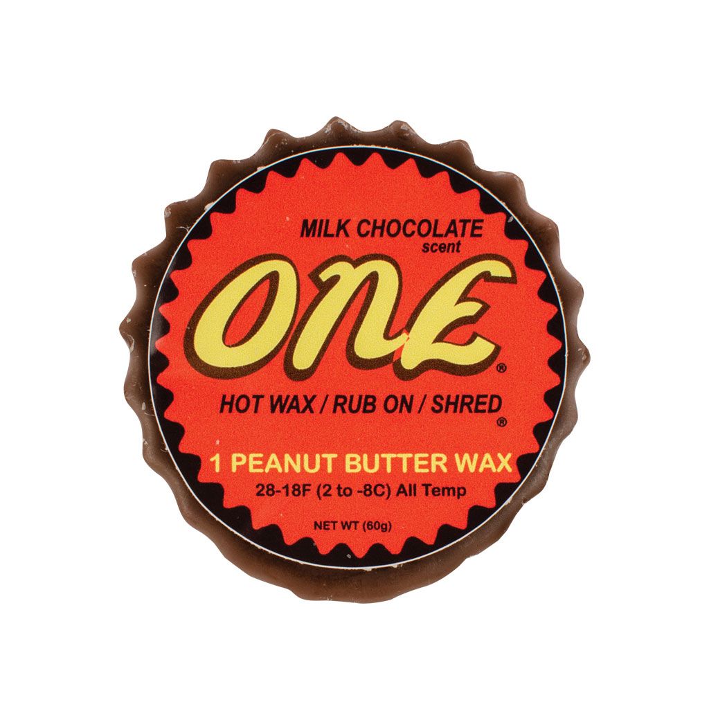 One MFG Reeces Any Temp Scented Wax 60g SKI & SNOWBOARD WAX OneBall   