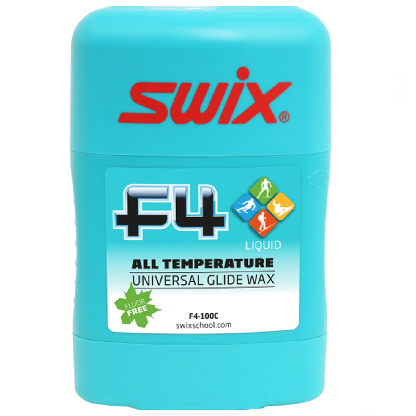 Swix F4 Liquid Glide Wax - 100mL - F4100C SKI & SNOWBOARD WAX Swix   
