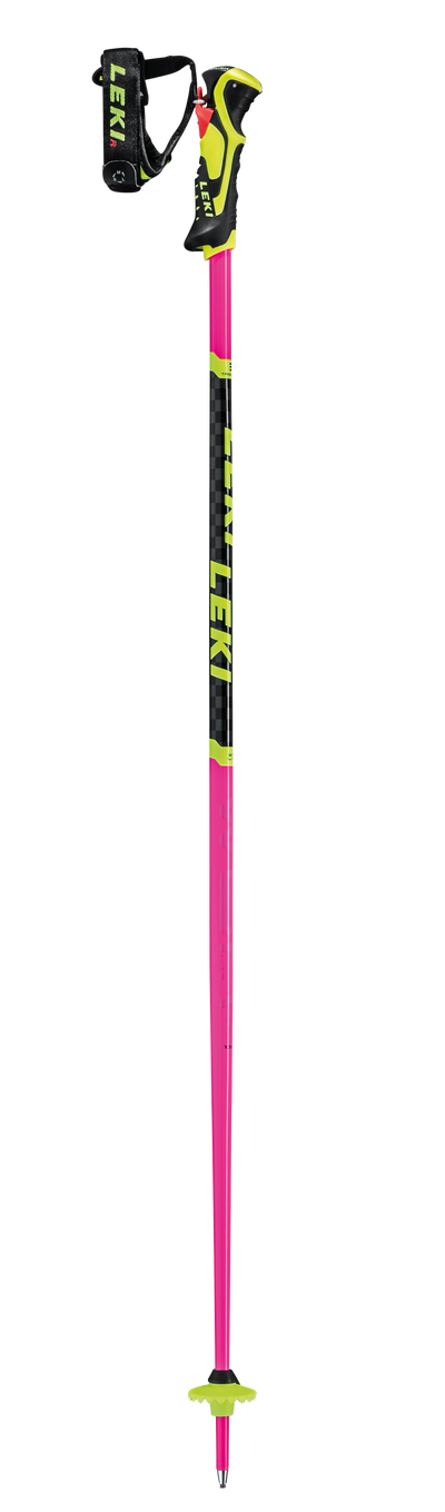 Leki WCR Lite SL 3D Junior Slalom Ski Poles - DISCONTINUED